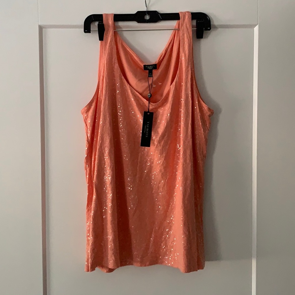 Brand New Sequined Talbots Top